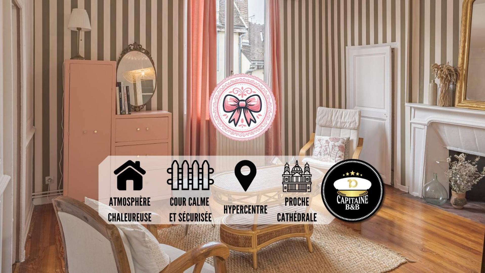 Appartement L'Ecrin De Charme à Troyes Extérieur photo
